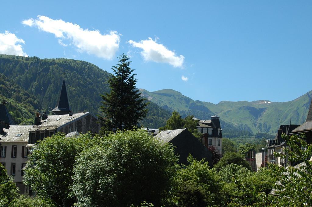 Le Castelet Hotel Le Mont-Dore Bagian luar foto