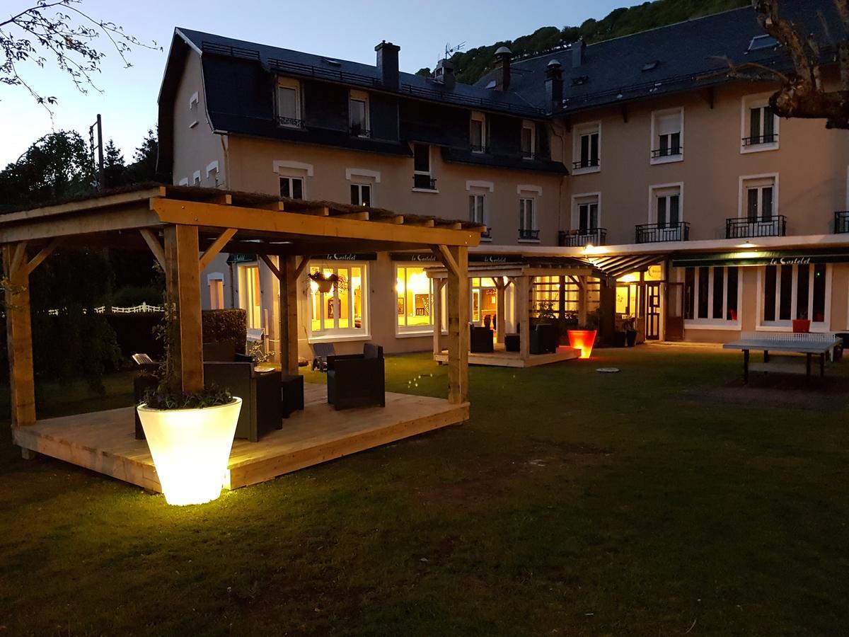 Le Castelet Hotel Le Mont-Dore Bagian luar foto